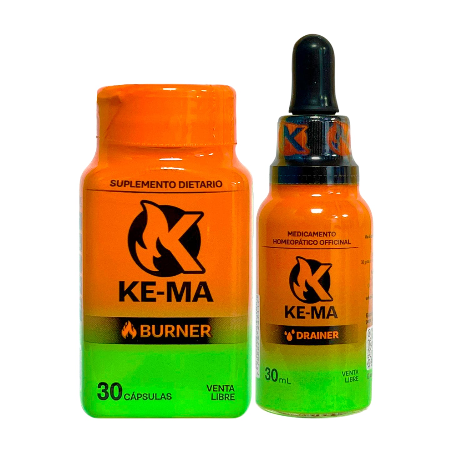 Combo Kema Cápsulas Drenador