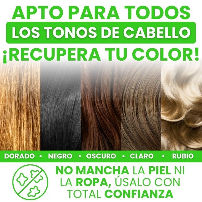 Canash™ || Shampoo Zero Canas + Colágeno Ultra Color – ¡Recupera tu color natural y luce más joven al instante!